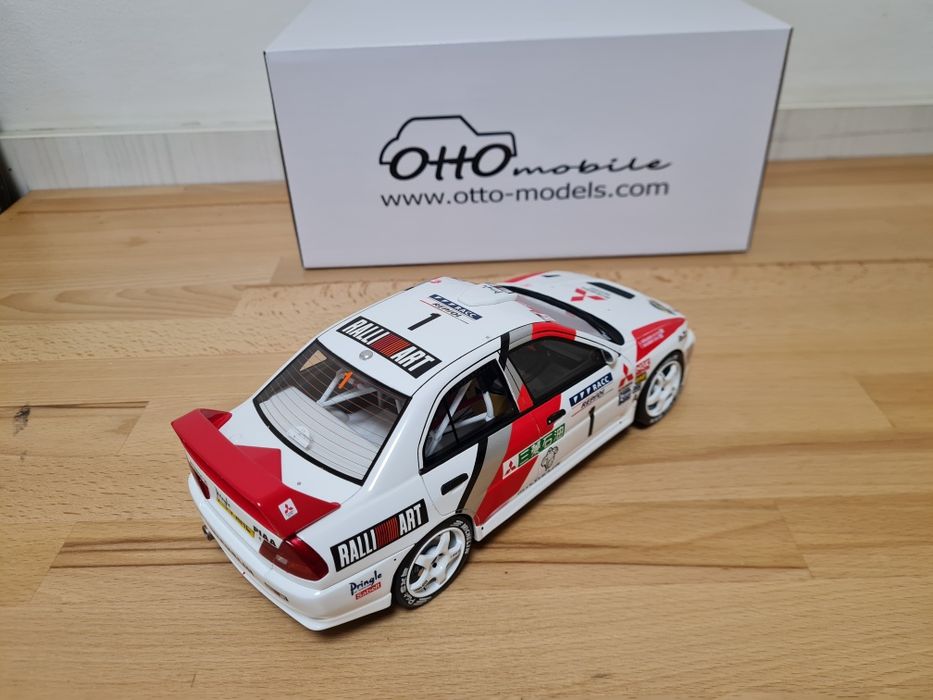 Vand machet Mitsubishi Lancer EVO 6 Rally scara 1/18 Otto-Models