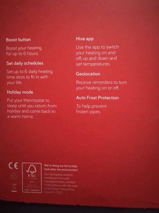 Thermostat Hive Active Heating