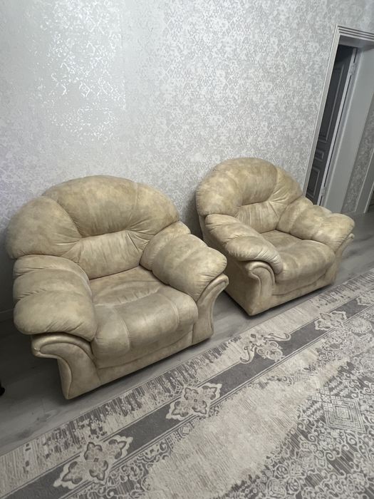 Диван раскладушка 2кресла