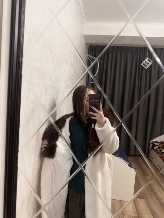 Экошубка из искусственного меха