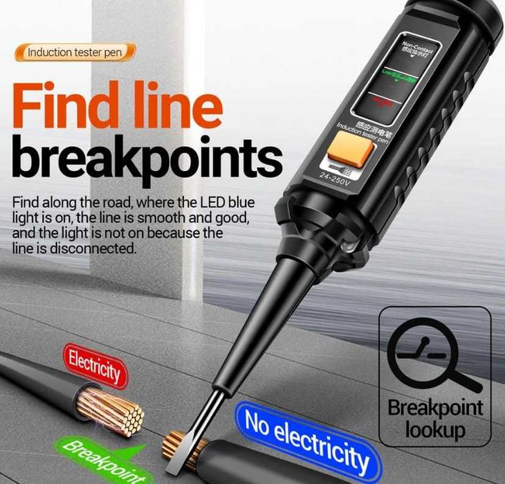 Многофункционална електрическа отвертка тестер за напрежение