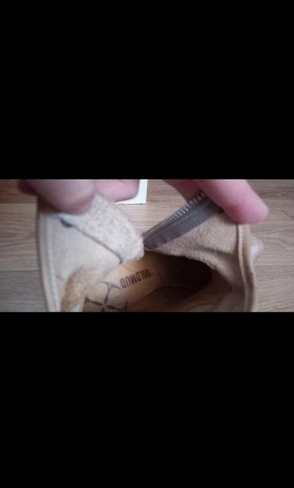 Botine piele naturala Goldmud