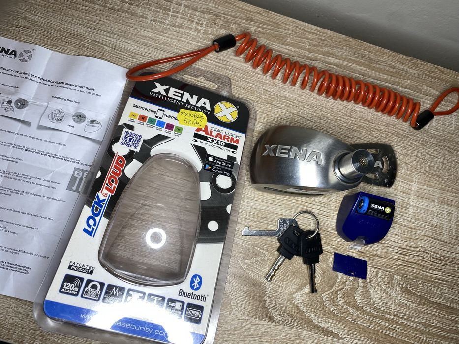 XENA Disc Lock - Alarma inteligenta disc motocicleta