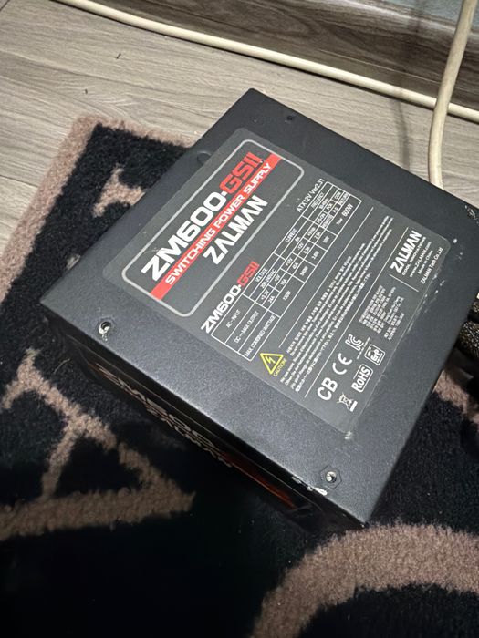 Sursă Calculator Zalman 600W (ZM600-GSII) ATX 12V Ver2.31