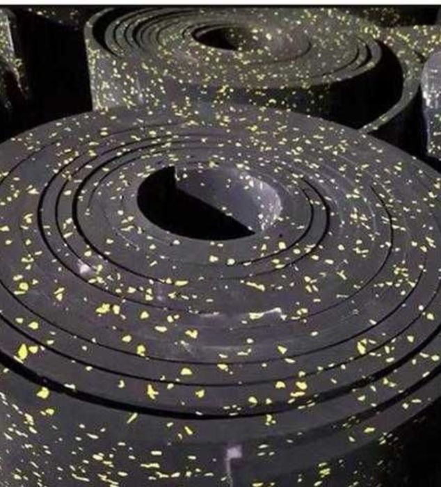 Гумена фитнес  настилка EPDM ролка 12 кв.м. | 6 мм. В различни цветове