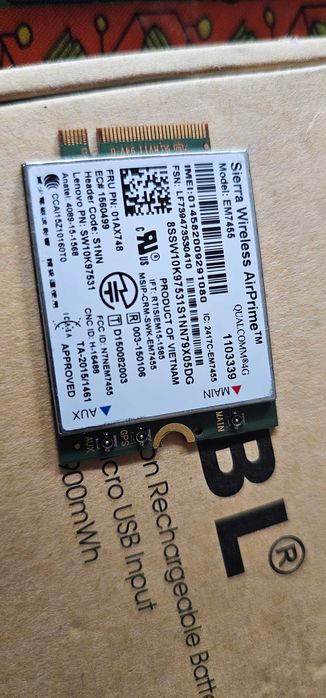 Modul Wireless, Sierra Wireless AirPrime EM7455, 4G/LTE 50/300 Mbit,