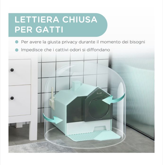 Котешка тоалетна PawHut