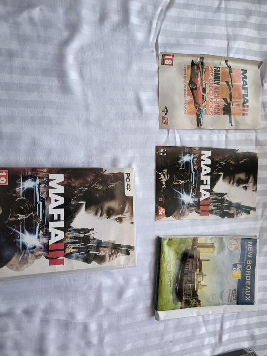 Mafia Trilogy PC Boxed (Mafia 1 IT Big Box/Jewel,
Mafia 2 CIB + Map, Mafia 3 CIB +Map)