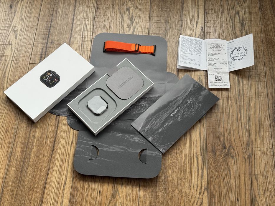 Apple watch Ultra 2 Black Titanium Milanese Loop Гаранция