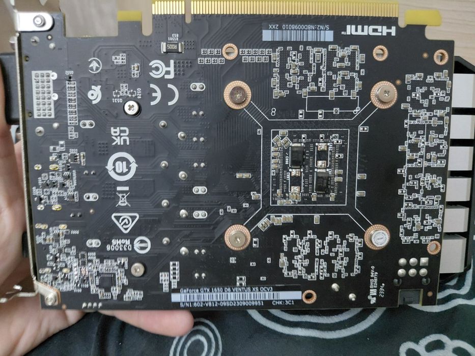 Видеокарта gtx 1650 msi ventus