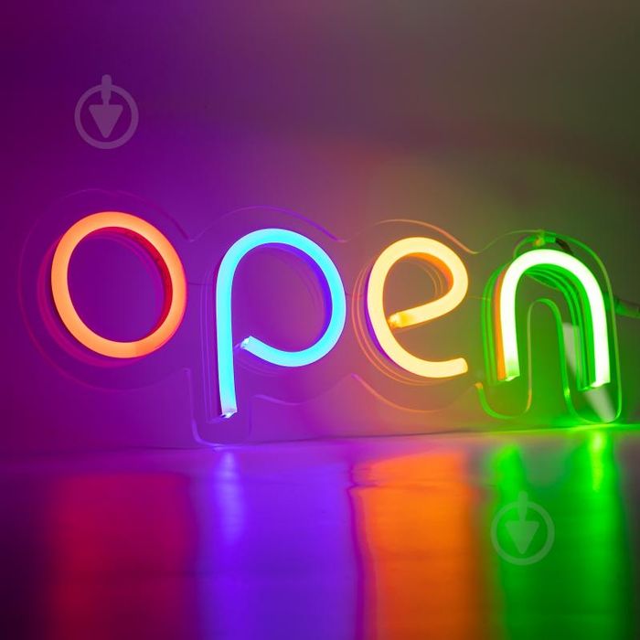 Реклама Open Табличка Открыто