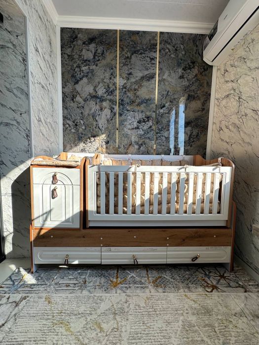 Детский кроват detski kravat yengi ideal