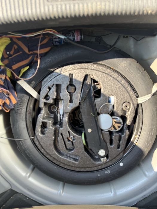 Roata rezerva slim R16 vw golf passat tiguan sharan polo audi a3 skoda