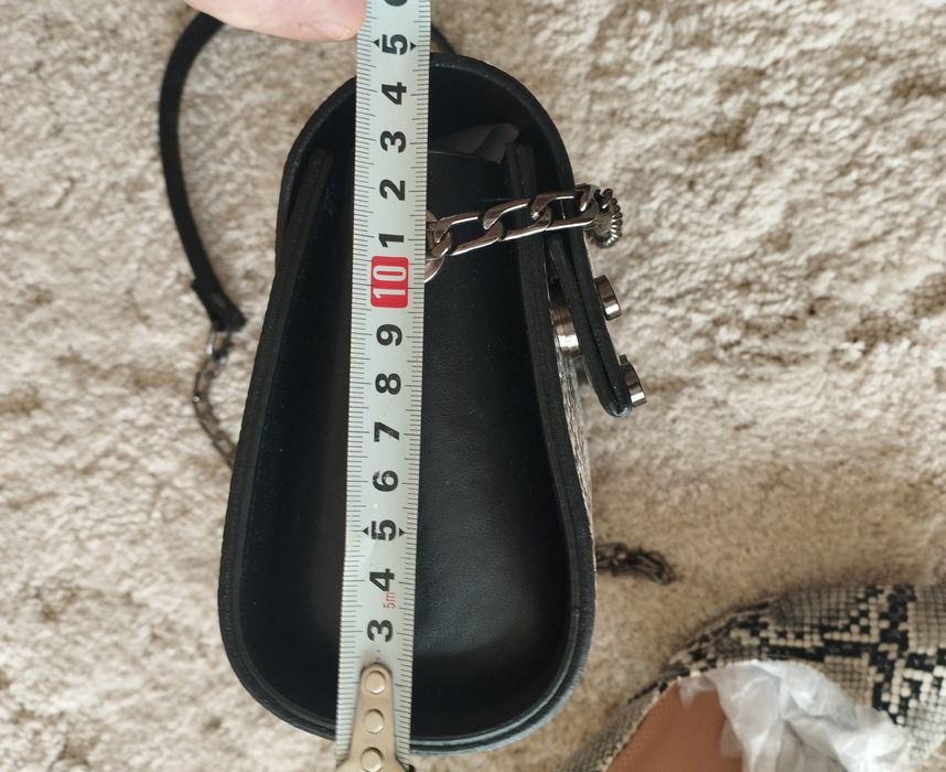 Обувки Paolo Botticelli + дамска чанта със змийски принт