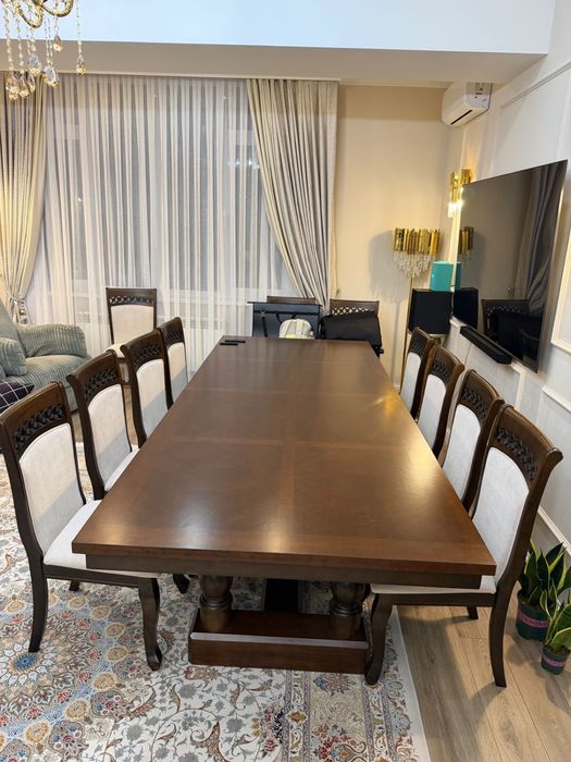 Стол со стульями 350к