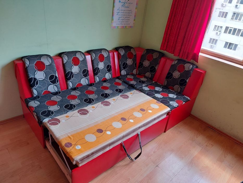 Ъглов Диван - Разтегателен