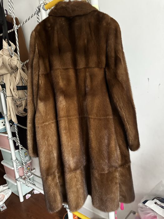 Шуба норковая lux M б/у