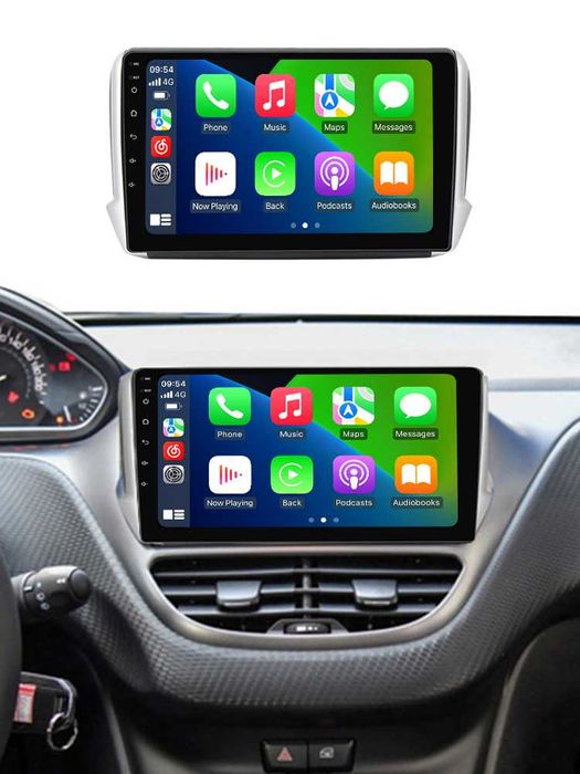 Navigatie Android 14 PEUGEOT 2008 208 2013-2020 1/8 Gb CarPlay CAMERA