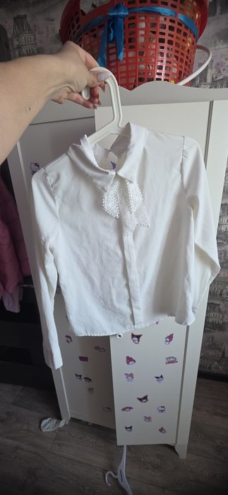 Рубашка в школу на 8-11 лет