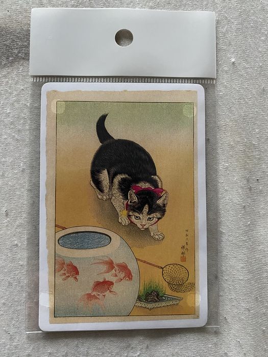 Магнит с коте от Япония