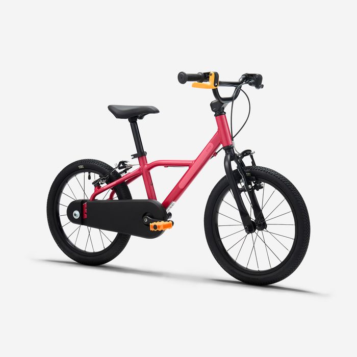 Bicicletă 16 inch 4-6 ani Discover 900 Roz - (SecondHand) Decathlon