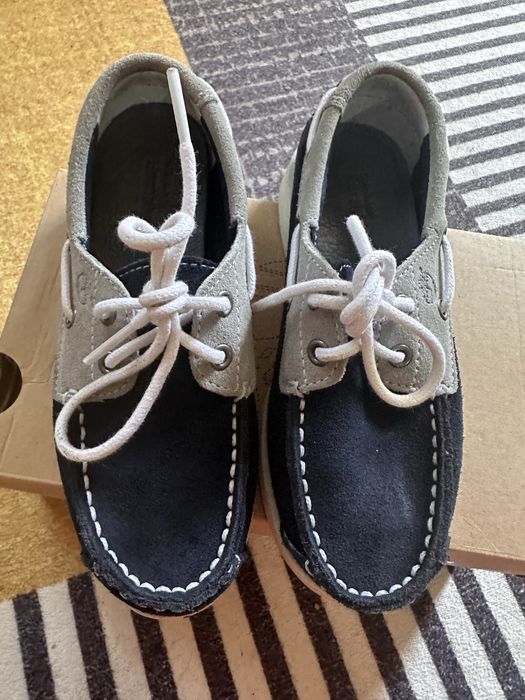 Мокасини Timberland 31номер обувани 2пъти само за повод!