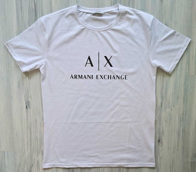 Мъжки Бели Памучни Тениски (S - 6XL)