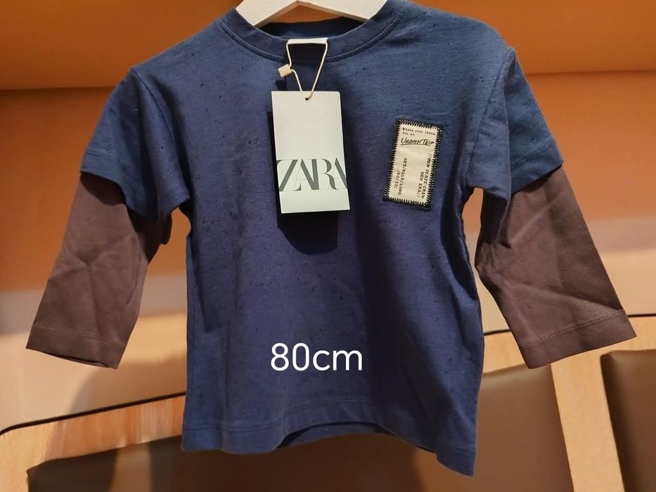 Lot bluzițe Zara 80cm