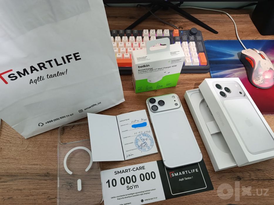Yengide Iphone 17 Pro Max 512 GB, SIM + e-SIM