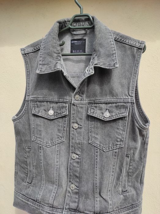 Vesta de blugi Bershka Denim
