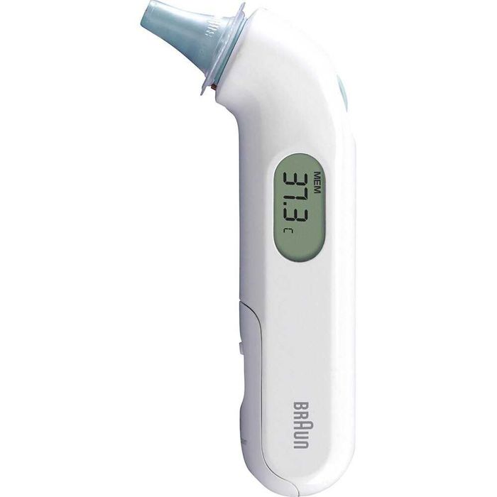Termometru auricular NOU  BRAUN Thermoscan 3 alb-albastru
