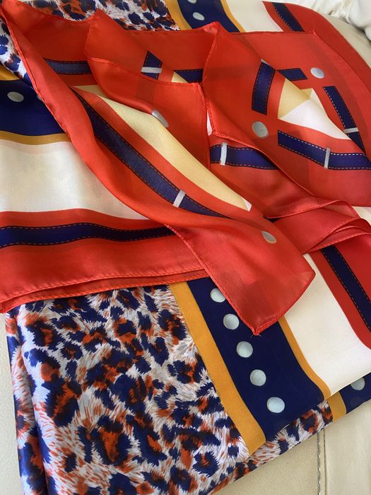 Дамски шал естествена коприна