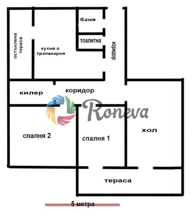 Продава се Четиристаен апартамент в Варна, Завод Дружба - 88 кв.м за 2614 €/кв.м - Снимка #12