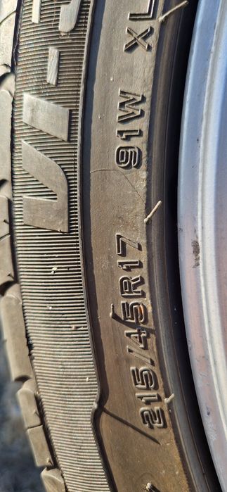 Летние шины 215/45 R17