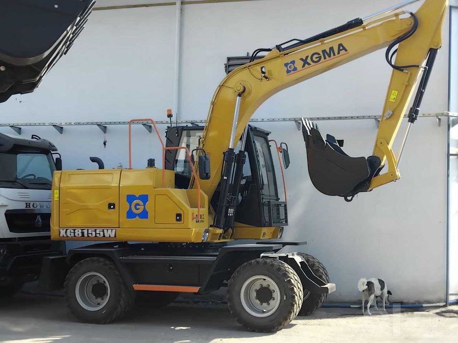 G‘ildirakli ekskavator XGMA XG8155W - 0.65 m/kub