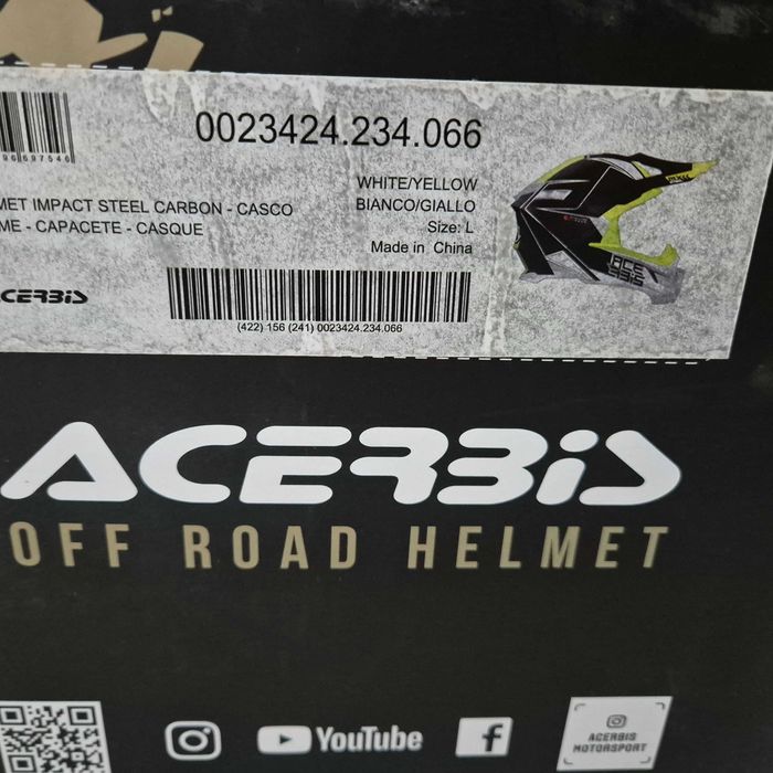 каска Acerbis Carbon   L