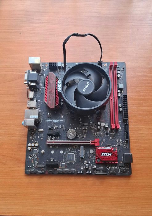 Ryzen 3 1300X + MSI B350M Gaming Pro