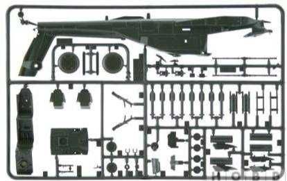 Сборная модель вертолета AH-64 «Апач» (Italeri, 1:72)