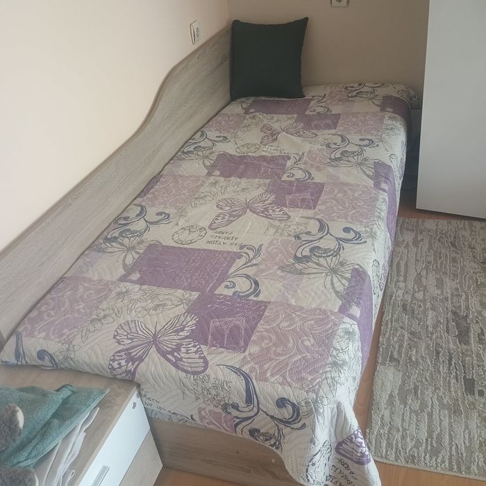Ъглови легла с ракла + матраци