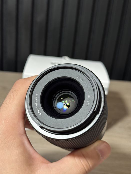 Obiectiv sigma 23mm f1.4 / fujifilm