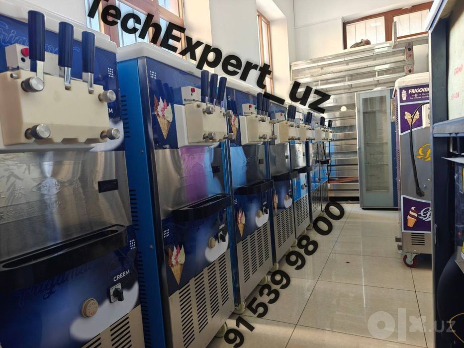 Muzqaymoq apparat frezer frizer frezir marojne chiqaradigan fergamat