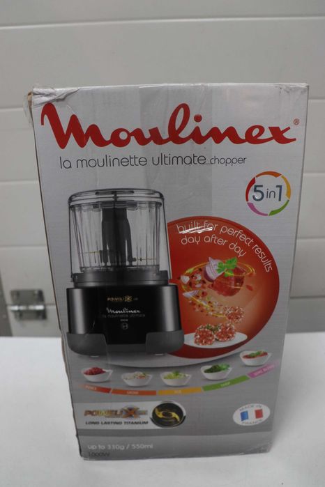 Moulinex La Moulinette Ultimate, Електрически чопър, 350г/550мл 1000W