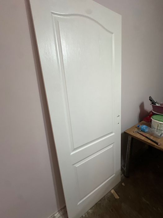 Дверь межкомнатная белая