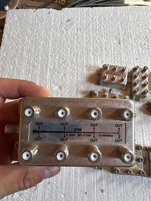 Spliter coaxial