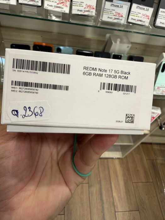 telefon Xiaomi Note 17 5G Nou Garantie 1 an