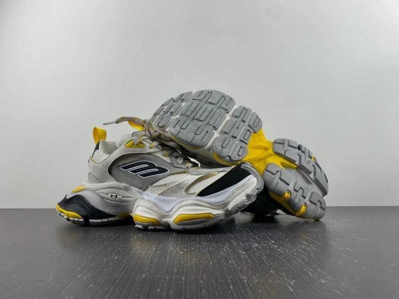 Balenciaga Cargo Sneaker Grey Black Yellow Black/Dark Grey