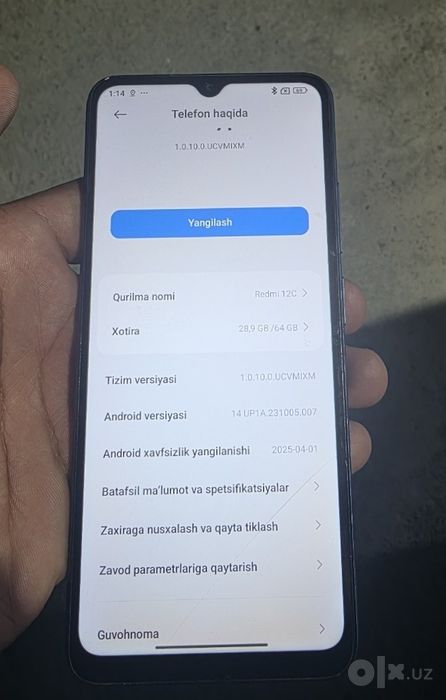 Arzon telefon sotiladi srochno!