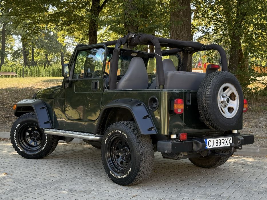 Jeep Wrangler TJ 1998 2.5 benzina Acte la zi !
