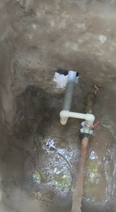 Установка счётчика для холоводы и горячей воды.
Совук ва иссик сув улч