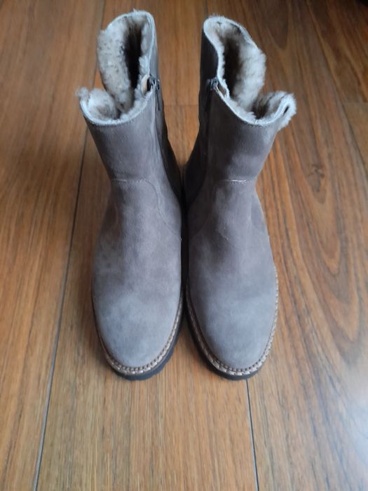 Ghete îmblănite piele de căprioară SIOUX ușoare și confortabile - 37.5